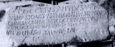 stelă; Inscripție funerară