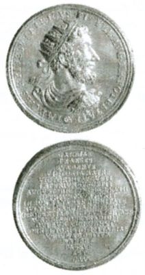 Medalie dedicată uzurpatorului Publius Tetricus