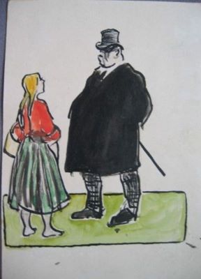 desen - Vorel, Lascăr; Dialogul contrastelor