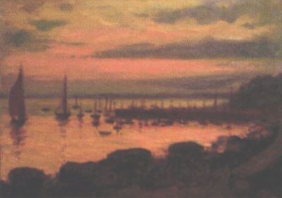 pictură de șevalet - Loghi, Kimon; Port