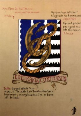 grafică - Beller, Lucia; Blazon stilizat