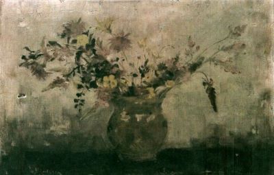 pictură - Mihăilescu, Dimitrie; Vas cu flori