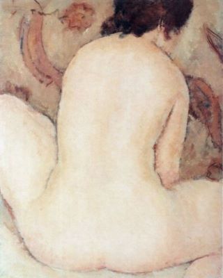 pictură - Tonitza, Nicolae; Nud cu spatele