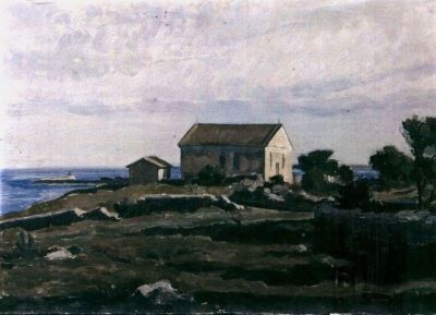 pictură - Maniu-Mützner, Rodica; Biserica grecească
