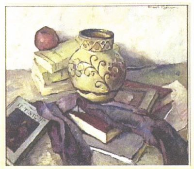 pictură de șevalet - Băeșu, Aurel; Natură statică