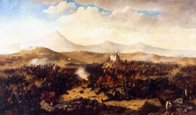 pictură - Aman, Theodor; Lupta de la Alma
