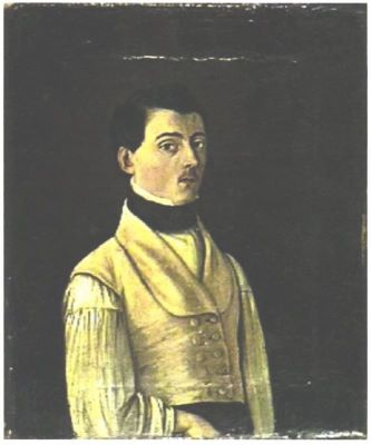 pictură de șevalet - anonim; Portret de tânăr