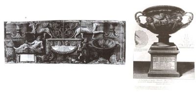 album - Piranesi, Giovanni Battista; Vasi, candelabri, cippi, sarcofagi, tripodi, lucerne ed ornamenti antichi [...] - Prima parte