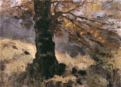 pictură - Delavrancea, Dona Niculina (Nuni Dona); Fag