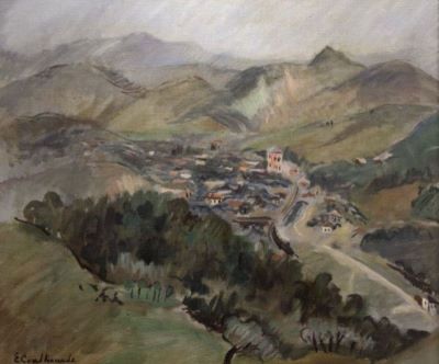pictură - Eleutheriade, Micaela; Peisaj