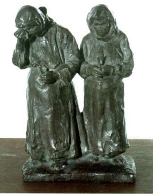 sculptură - Han, Oscar; Țărănci