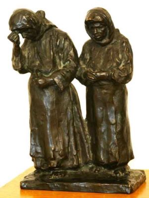sculptură - Han, Oscar; Femeile din Cașin
