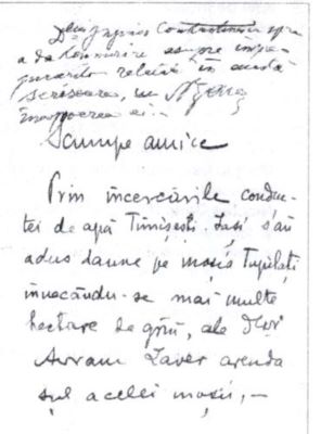 Morțun-Constantinescu, Vasile G.; Scrisoare manuscris Vasile G. Morțun-Constantinescu (5 iunie 1910) adresată iui N. Gane (primar lași)