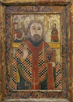icoană; Sfântul Ierarh Nicolae
