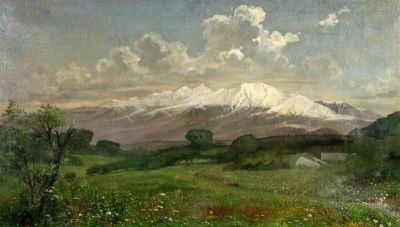 pictură - Dörschlag, Carl; Surul și Negoiul