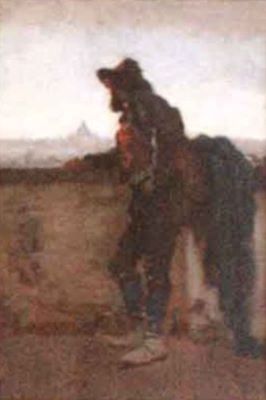 pictură - Grigorescu, Nicolae; Italian. Pifferraro