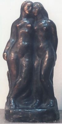 sculptură - Medrea, Cornel; Două nuduri