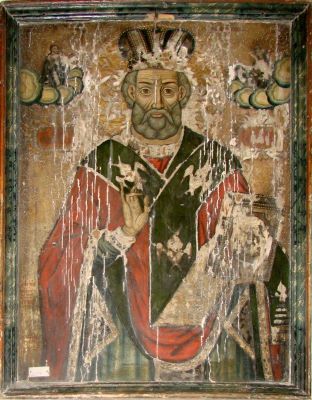 icoană - Simon din Bălgrad; Sf. Nicolae
