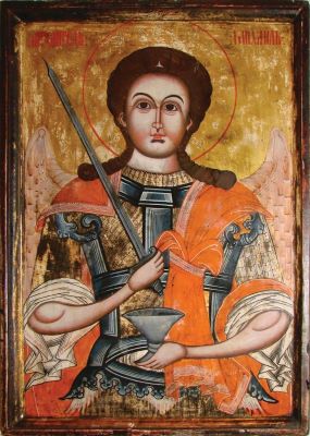 icoană - Iacov Zugravul; Arhanghelul Mihail