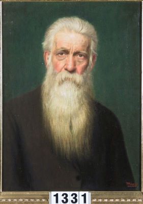 pictură de șevalet - Miess, Friedrich; Autoportret