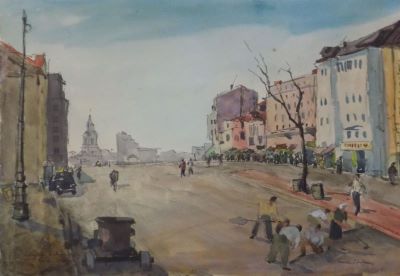 desen - Sfințescu, Traian; Lărgirea bulevardelor