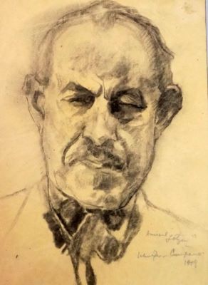 desen - Schweitzer-Cumpăna, Rudolf; Portret bărbat