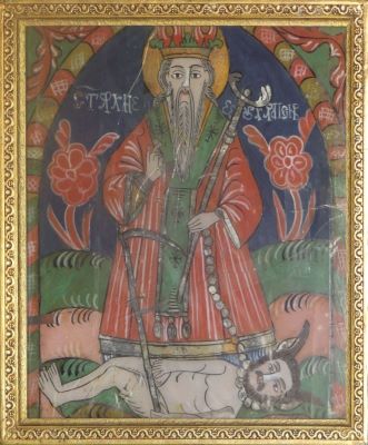 icoană - pictor din familia Tămaș; Sf. Haralambie