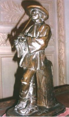 sculptură - Späthe, Oscar; Cioban cu fluier