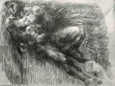 desen - Paciurea, Dimitrie; Studiu de nud