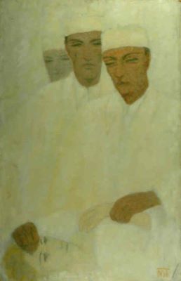 pictură - Mattis-Teutsch, Hans; Bolnava