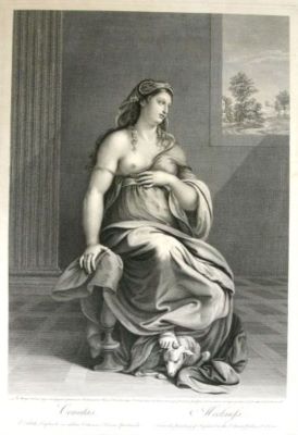 gravură - Strange, Robert; (SC.); Strange, Robert; (DEL.); Rafael, Sanzio (Rafaello); (PX.); Strange, Robert; (EX.); Comitas/Meekness/Bunăvoința