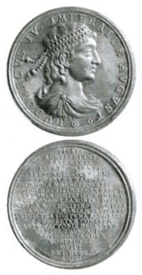Medalie dedicată împăratului Ludovic Copilul