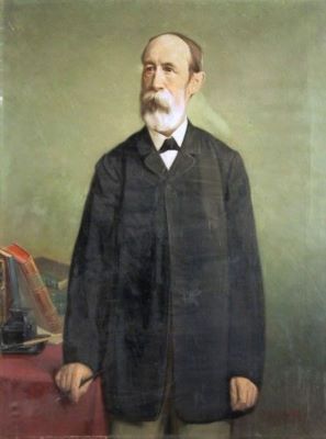 pictură; Dr. jur. J. Bedeus von Scharberg