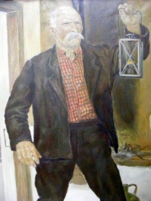 pictură - Nagy, Albert; Diogene