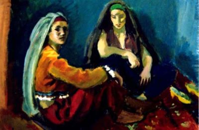 pictură - Iser, Iosif; Turcoaice