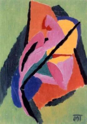 pictură - Mattis-Teutsch, Hans; Flori sufletești