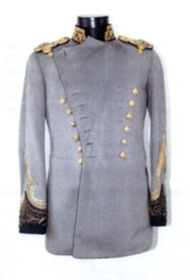 ținută de gală; tunică de general de divizie, adjutant regal, Batalionul 4 vânători de munte
