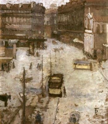 pictură - Pallady, Theodor; Vedere din Paris