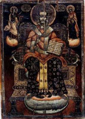 icoană; Sfântul Ierarh Nicolae