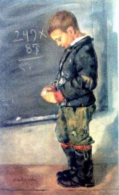 pictură - Băncilă, Octav; Încurcat în socoteli