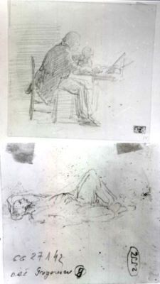 grafică - Grigorescu, Nicolae; Studiu