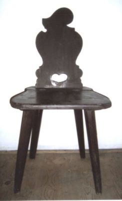 scaun; kontyos szék