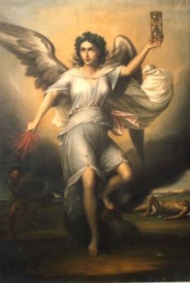 pictură - Tattarescu, Gheorghe; Nemesis, zeița răzbunării