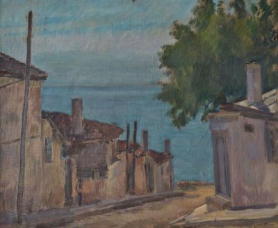 pictură de șevalet - Steriadi, Jean Alexandru; Marină (Balcic)