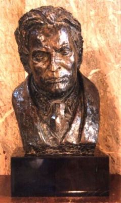sculptură - Cossăceanu-Lavrilliere, Margareta; George Enescu