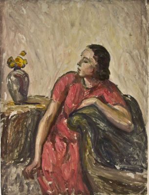 pictură de șevalet - Mützner, Samuel; Portret de femeie