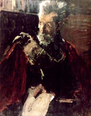 pictură - Stoenescu, Eustațiu; Amatorul de artă