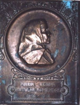Burcă, Theodor; placă decorativă