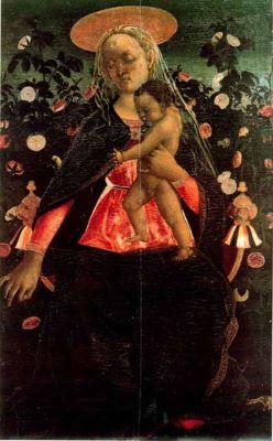 pictură - Veneziano, Domenico; Madona cu Pruncul