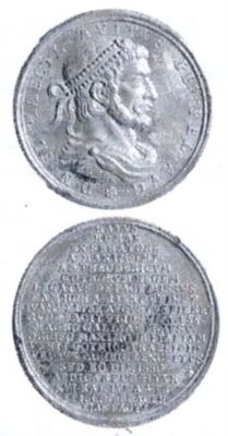 Medalie dedicată împăratului Avitus